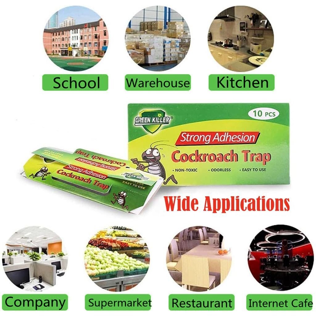 10pcs Cockroach Traps