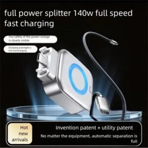 140W Magnetic Wireless Charger with Auto Disconnect