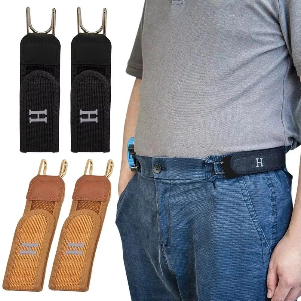 4 Pcs Adjustable Buckleless Belt