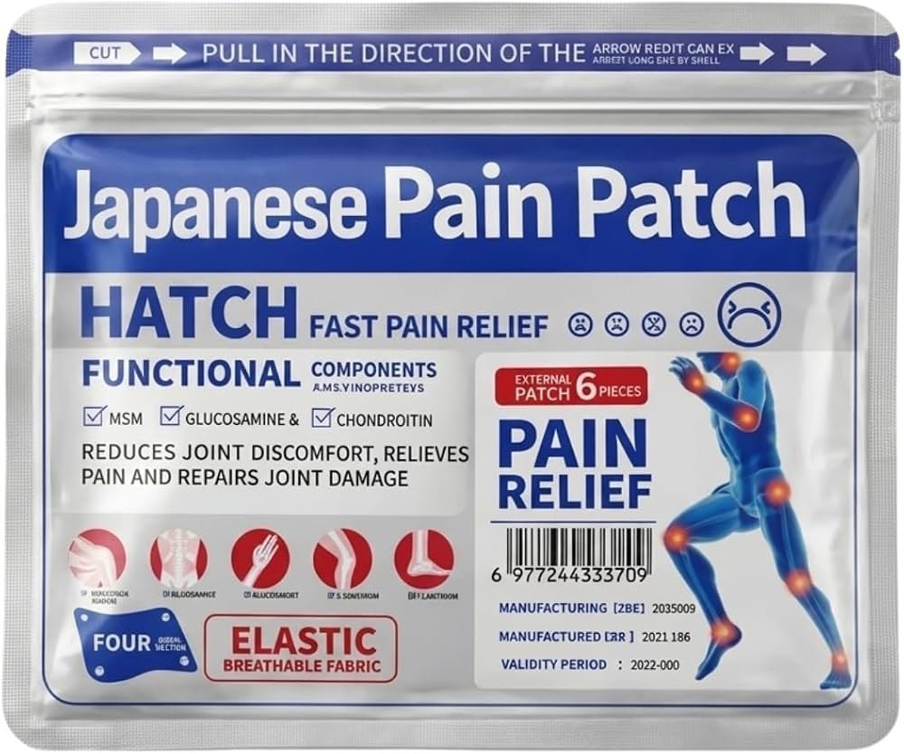 Japanese Back Pain Relief Patches (7 PCS)